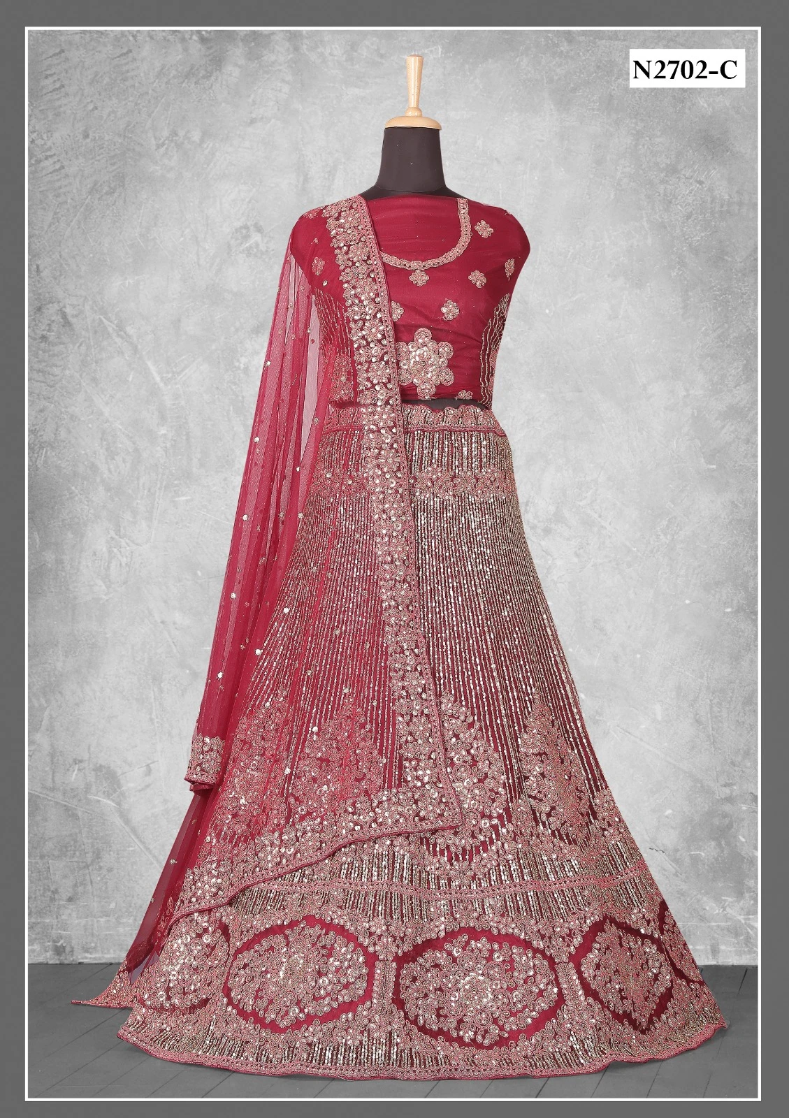 Mahotsav Shubharambh Vol 02 Net Wholesale Lehenga Catalog — Wholesale Lehenga, Mahotsav wholesale from Surat - Gallery Image 4